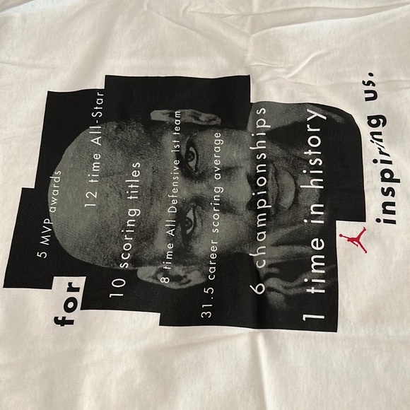 Michael Jordan commemorative Nike original T-shirt - Picture 7 of 7